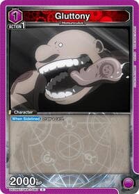 Gluttony (080) - UE09BT: FULLMETAL ALCHEMIST - Union Arena card