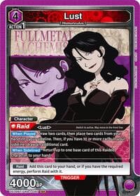 Lust (090) - UE09BT: FULLMETAL ALCHEMIST - Union Arena card
