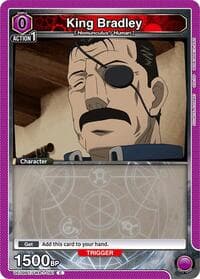 King Bradley (091) - UE09BT: FULLMETAL ALCHEMIST - Union Arena card