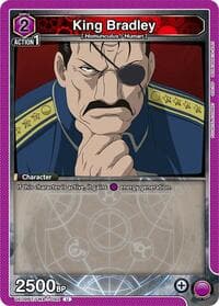King Bradley (092) - UE09BT: FULLMETAL ALCHEMIST - Union Arena card