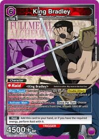 King Bradley (093) - UE09BT: FULLMETAL ALCHEMIST - Union Arena card