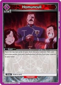 Homunculi - UE09BT: FULLMETAL ALCHEMIST - Union Arena card