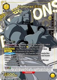 Alphonse Elric (004) (SR*) - UE09BT: FULLMETAL ALCHEMIST - Union Arena card
