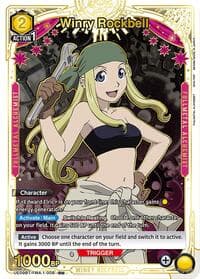 Winry Rockbell (008) (R*) - UE09BT: FULLMETAL ALCHEMIST - Union Arena card