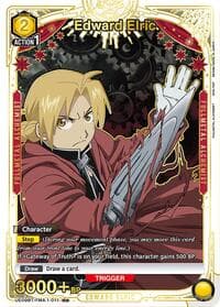 Edward Elric (011) (R*) - UE09BT: FULLMETAL ALCHEMIST - Union Arena card