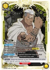 Scar (R*) - UE09BT: FULLMETAL ALCHEMIST - Union Arena card