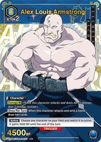 Alex Louis Armstrong (037) (R*) - UE09BT: FULLMETAL ALCHEMIST - Union Arena card