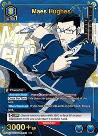 Maes Hughes (046) (R*) - UE09BT: FULLMETAL ALCHEMIST - Union Arena card