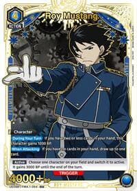 Roy Mustang (054) (R*) - UE09BT: FULLMETAL ALCHEMIST - Union Arena card