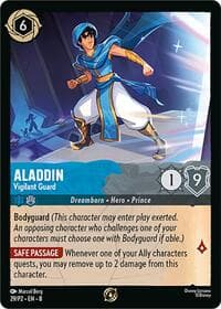 Aladdin - Vigilant Guard - Disney Lorcana Promo Cards - Disney Lorcana card