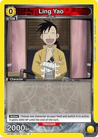 Ling Yao (024) (Box Topper Foil) - UE09BT: FULLMETAL ALCHEMIST - Union Arena card