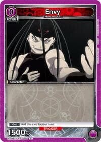 Envy (075) (Box Topper Foil) - UE09BT: FULLMETAL ALCHEMIST - Union Arena card