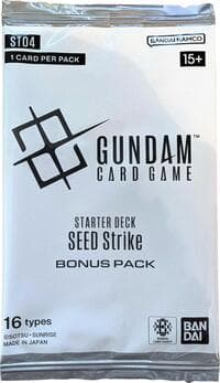 Starter Deck: SEED Strike Bonus Pack - Starter Deck 04: SEED Strike - Gundam Card Game card