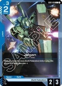 Jegan - Newtype Rising - Gundam Card Game card