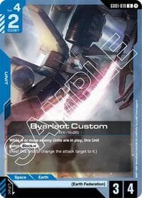 Byarlant Custom - Newtype Rising - Gundam Card Game card
