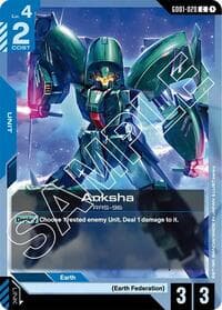 Anksha - Newtype Rising - Gundam Card Game card