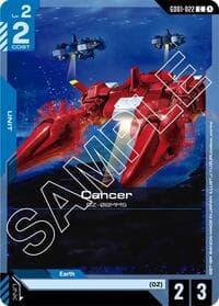 Cancer - Newtype Rising - Gundam Card Game card