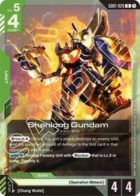 Shenlong Gundam (GD01-029) - Newtype Rising - Gundam Card Game card