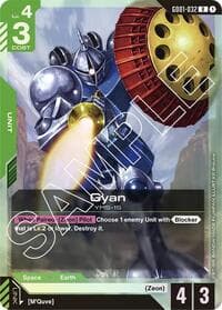 Gyan - Newtype Rising - Gundam Card Game card