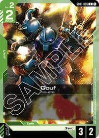 Gouf - Newtype Rising - Gundam Card Game card