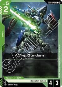 Wing Gundam (GD01-040) - Newtype Rising - Gundam Card Game card