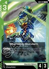 Shenlong Gundam (GD01-041) - Newtype Rising - Gundam Card Game card