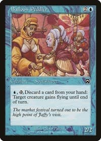 Balloon Peddler - Mercadian Masques - Magic: The Gathering card