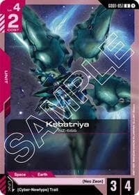 Kshatriya (GD01-051) - Newtype Rising - Gundam Card Game card