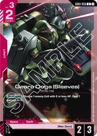 Geara Doga (Sleeves) - Newtype Rising - Gundam Card Game card