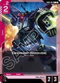 Dreissen (Sleeves) - Newtype Rising - Gundam Card Game card