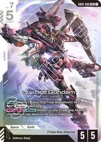 Justice Gundam - Newtype Rising - Gundam Card Game card