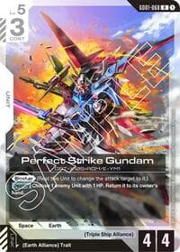 Perfect Strike Gundam - Newtype Rising - Gundam Card Game card