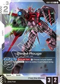 Strike Rouge - Newtype Rising - Gundam Card Game card