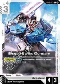 Sword Strike Gundam - Newtype Rising - Gundam Card Game card