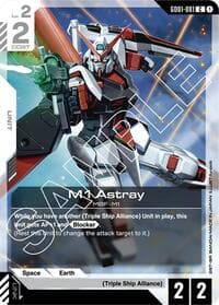 M1 Astray - Newtype Rising - Gundam Card Game card