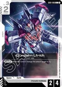 Gundam Lfrith - Newtype Rising - Gundam Card Game card