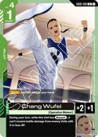 Chang Wufei - Newtype Rising - Gundam Card Game card