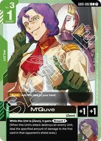 M'Quve - Newtype Rising - Gundam Card Game card