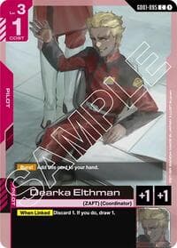 Dearka Elthman - Newtype Rising - Gundam Card Game card