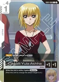 Cagalli Yula Athha - Newtype Rising - Gundam Card Game card