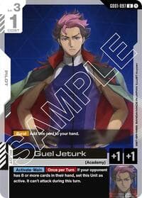 Guel Jeturk - Newtype Rising - Gundam Card Game card