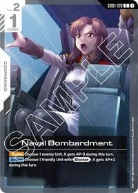 Naval Bombardment - Newtype Rising - Gundam Card Game card