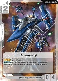 Kusanagi - Newtype Rising - Gundam Card Game card