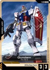 Gundam (T-001) Token - Starter Deck 01: Heroic Beginnings - Gundam Card Game card