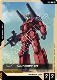 Guncannon (T-002) Token - Starter Deck 01: Heroic Beginnings - Gundam Card Game card
