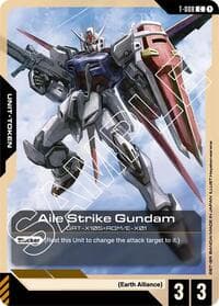Aile Strike Gundam (T-008) Token - Starter Deck 04: SEED Strike - Gundam Card Game card