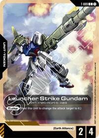 Launcher Strike Gundam (T-009) Token - Starter Deck 04: SEED Strike - Gundam Card Game card