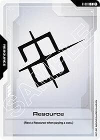 Resource - Newtype Rising - Gundam Card Game card