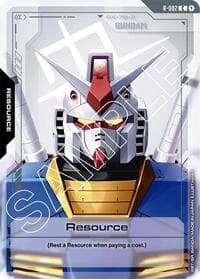 Resource (R-002) - Newtype Rising - Gundam Card Game card