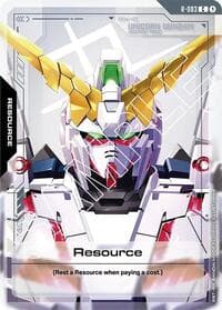 Resource (R-003) - Newtype Rising - Gundam Card Game card